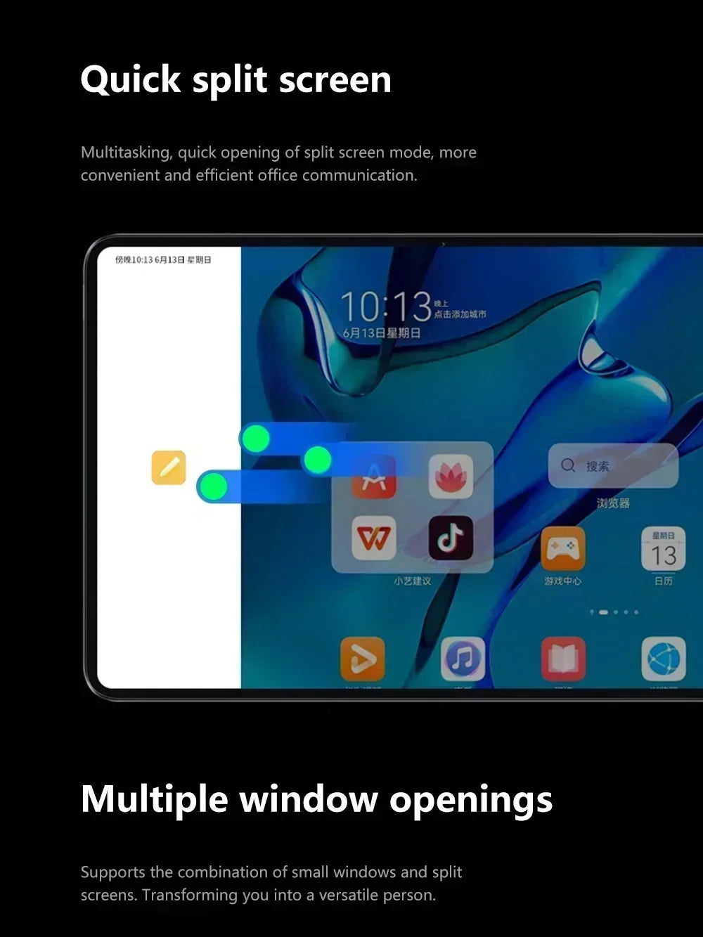 Global Version Original Pad 6S Pro HD 4K Android 14.0 Snapdragon 888 11inch 16GB+1TB 10000mAh Tablet PC 5G Dual SIM WIFI Mi Tab