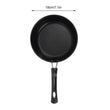 1PC 12-20cm Mini Frying Pan Non-Stick Thickened Stainless Steel Frypan Pot Fried Eggs Saucepan Gas/Induction Kitchen Cookware 
﻿