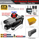 KF104 / KF104MAX2 Professional Drone With 4K Camera 3-Axis Gimbal WIFI 360 Obstacle Avoidance Touch Screen FPV Brushless RC Dron