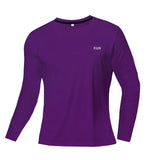Long and Short-Sleeved T-Shirt Fitness Sports Tops Morning Running Ice Silk Quick Dry Outdoor Mountaineering Gym Clothing Men