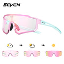 SCVCN Fashion Sunglasses for Men Sport Cycling Glasses Bike Bicycle Hiking Camping Golf UV400 Protection Glasses Women Baseball