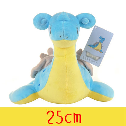 Peluche de Pokémon de alta calidad con etiqueta, dibujo animado de Pikachu, Charmander, Squirtle, Bulbasaur, muñeco de peluche, regalo para niños.
