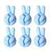 6PCS Blue
