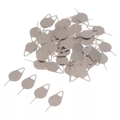 20pcs Universal Sim Card Tray Removal Eject Pin Key Tool Stainless Steel Needle Opener Ejector for Most Mobile Phone Smartphone