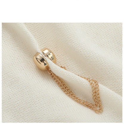 DIY Sewing Supplies Hooks Chain Magnetic Buckle Exquisite Brooch Buckles Roll Up Pants Legs Alloy Change Shorts Trouser Legs