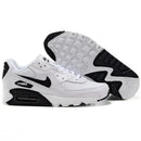 Nike AIR MAX 90 Classic - Zapatillas deportivas para hombre y mujer, color blanco, negro, azul y rojo, cómodas, para exteriores, talla 36-46
