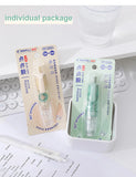 12Pcs/Set Transparent Dot Dispensing Double-sided Tape Replaceable Refills Handbook Dot Glue Stationery School Office Supplies