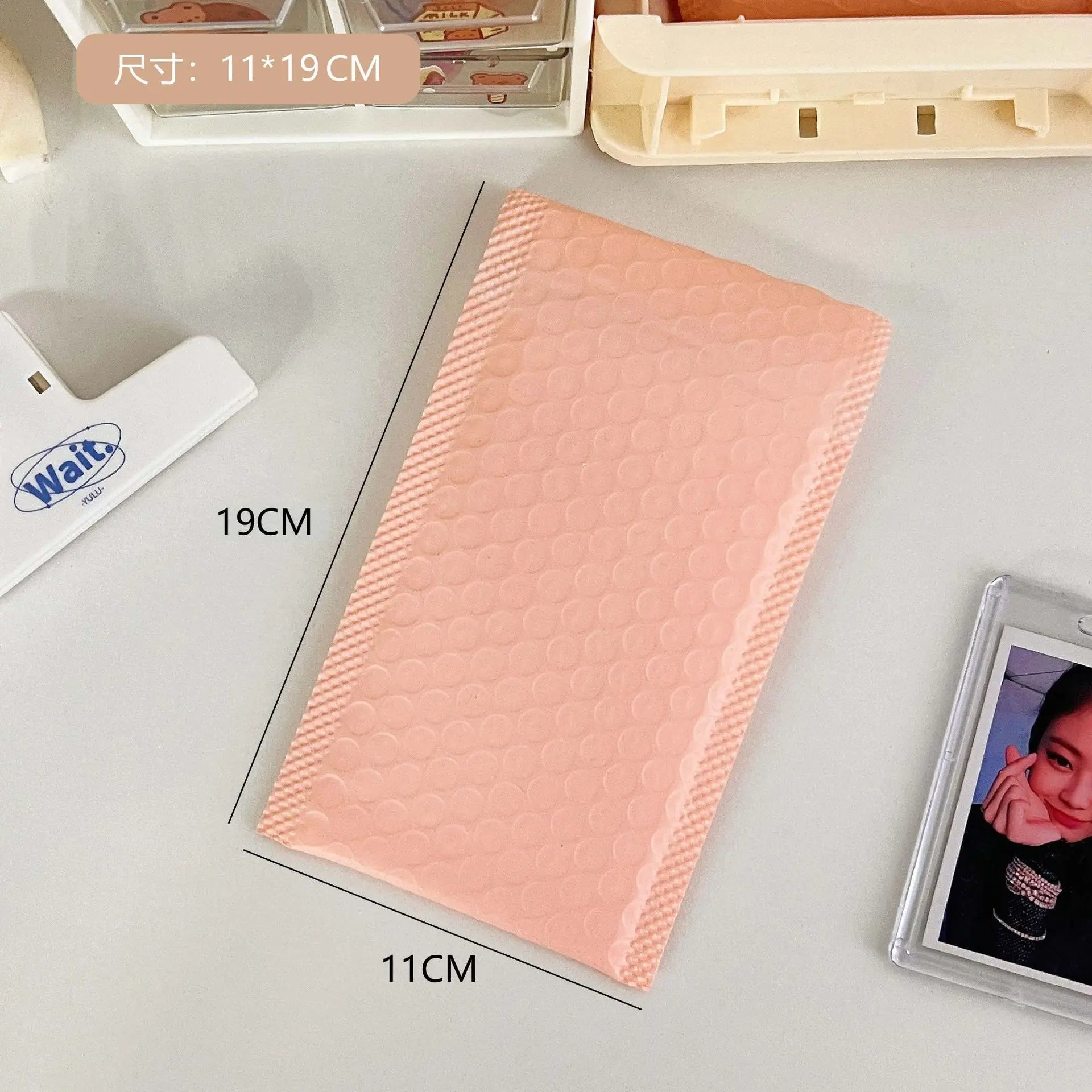 10Pcs Bubble Envelope Bag Pink Bubble Self Seal Mailing Bags Padded Envelopes Package For Gifts