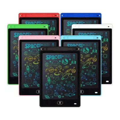 Tablet de desenho LCD para crianças, placa de escrita, ferramentas de pintura, eletrônicos, brinquedo educativo infantil, presente para menino, 4,4 polegadas, 8,5 polegadas