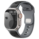 For Iwatch Series 11 10 9 8 7 6 5 4 SE3 Ultra 1 2 Silicone Strap Sports Band for Apple Watch 49mm 46mm 45mm 44mm 42mm 41mm 40mm