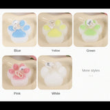 1pc/4pc Cat Paw Design Scented Candle ,For Birthday, Valentine's Day, Diy Home Decoration, party decoration, wedding souvenirs