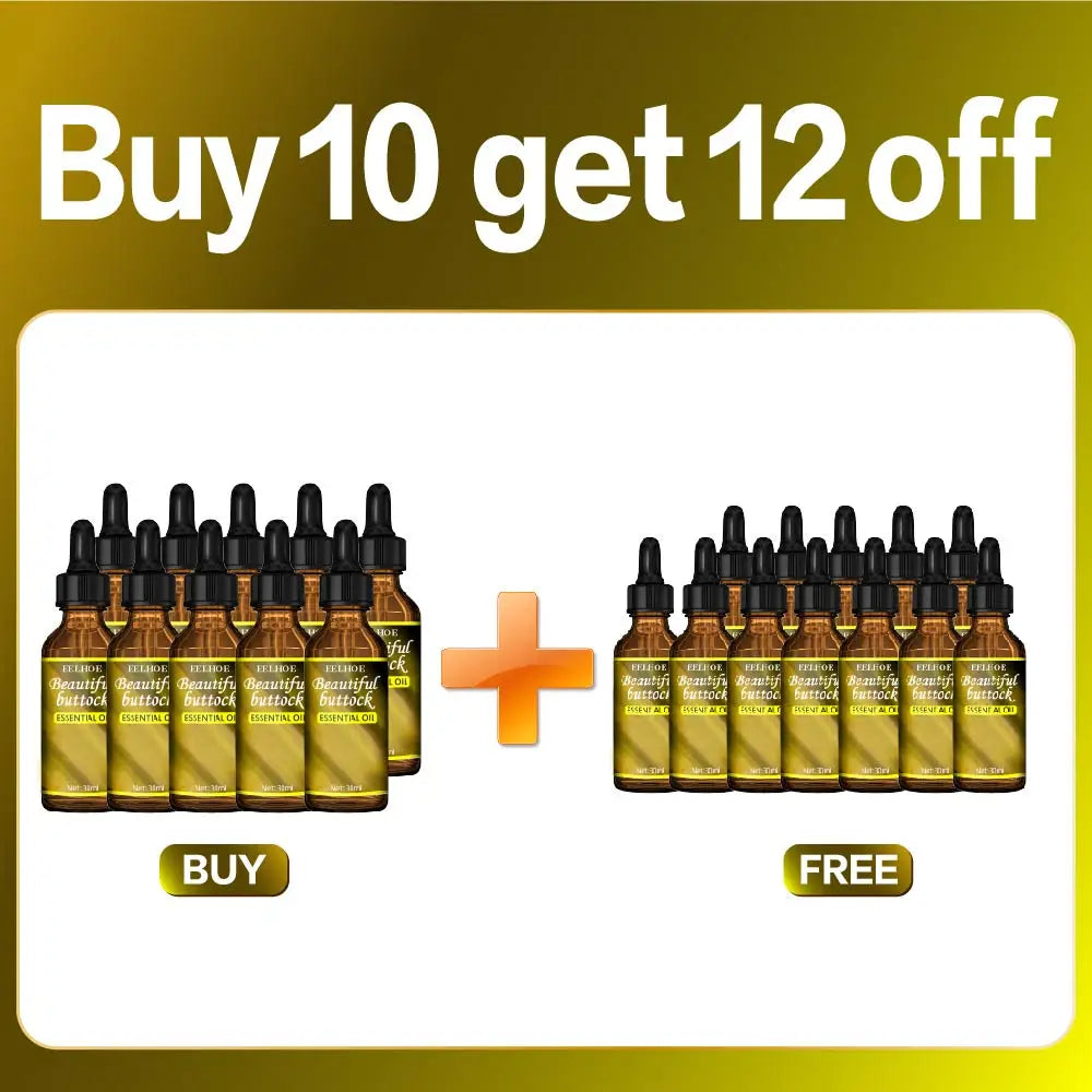30ML West Africa Buttock Exercise Butt Enlargement Oil Breast Enhancement Hips Enlarge Hip Fat Cells Get Bigger Butt By Walking