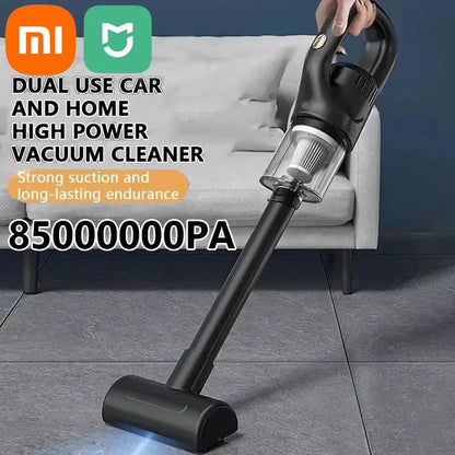 Aspiradora de mano inalámbrica XIAOMI MIJIA 85000000Pa, húmeda y seca, inteligente, con control remoto, recargable, para el hogar, el coche y las mascotas.