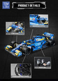 ToylinX RC Race Cars Building Sets Building Blocks Car Cool Collectible Model Car Kits Toys Christmas Gift