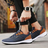 New Balance Men's Leather Shoes Sneaker Trend Sport Shoes Breathable Men's Sneakers Non-slip Footwear Holiday Shoes for Men