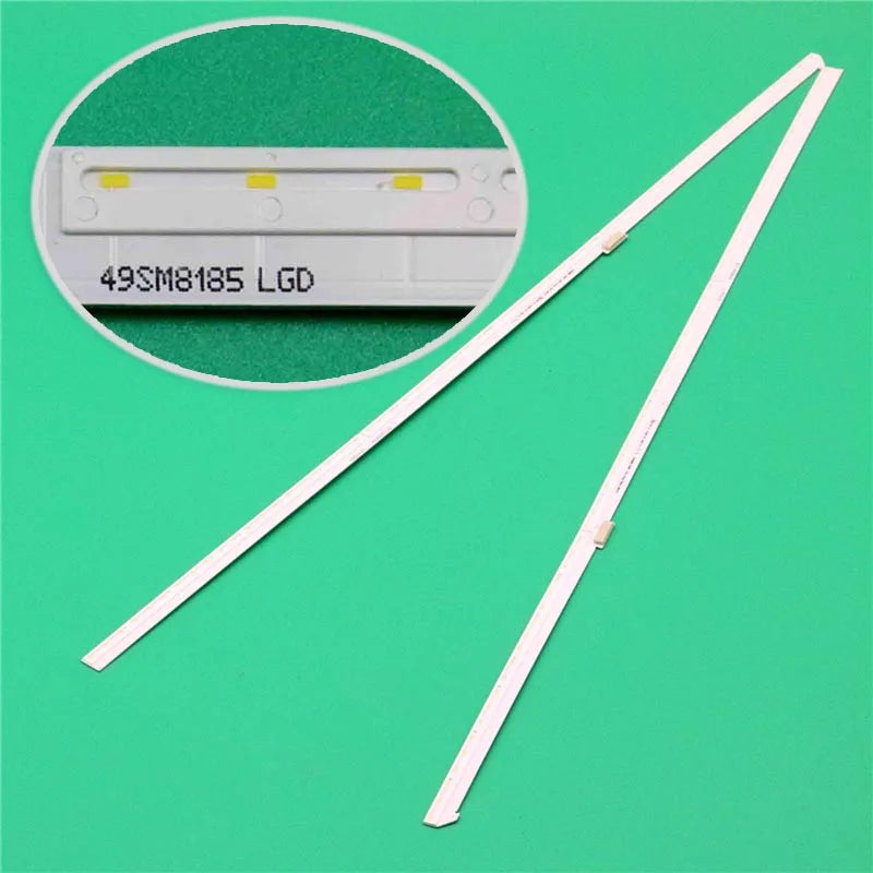 LED Backlight Strips for LG, 49SM8600PUA, 49SM8600PLA, 49SM86007LA, 49SM8500PLA, 49SM8200PLA, Bars, LGE 19Y, 49inch_L(R)-Type Lanes Tape 