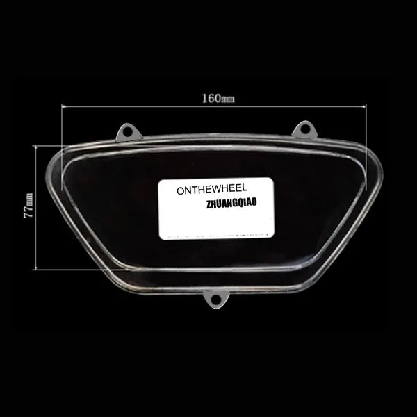Motorcycle Motocross Moped Speedometer Tachometer Dashboard Instrument Glass Plastic Lens Cover For Scooter ATV E-Scooter