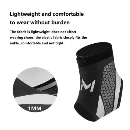 Ankle Brace Support Sleeve Plantar Fasciitis Night Splint Compression Bandage for Foot Pain Relief Sports Soccer Basketball