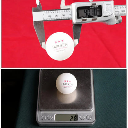 Huieson 50/100 PCS High Quality Ping Pong Balls International Standard Table Tennis Balls  For Competition And Training