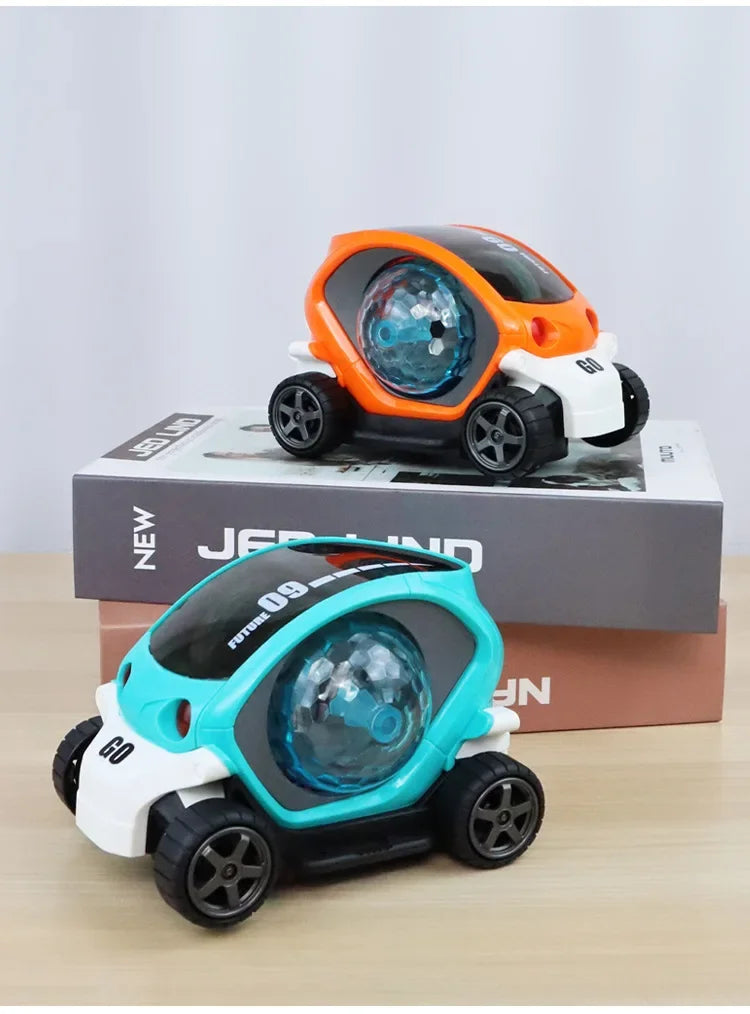 1-2 Years Boy Baby Car Toys Toddler Crawling Sensory Toy Car Toys Electronic Car Tummy Time Gift for Kids Birthday Gifts Popular