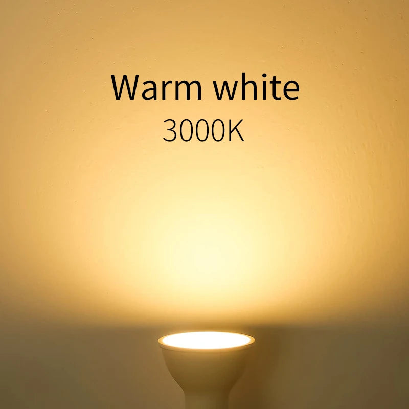 1/4/6/10pcs LED Spotlight GU10 MR16 E27 E14 220V High Lumen 3000K/4000K/6000K LED Light Lamp For Home Decoration Replace