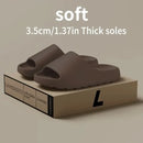 EVA Soft Bottom Indoor Slippers for Men and Women, Household Slides, Lightweight Beach Shoes, Men's Flip Flops, Large Size 47, Summer 