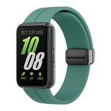 Pulseira esportiva de silicone para samsung galaxy fit3 fit 3 SM-R390 magnética d fivela pulseira acessórios de substituição