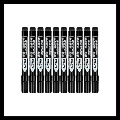 5-50Pcs Waterproof Oil-based Marker Pen Markers Black Blue Red Ink for Glass Metal Stationery Art Drawing Office School Supplies