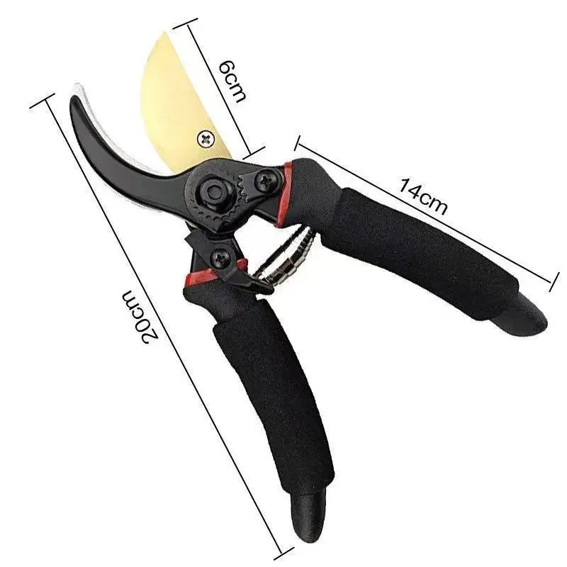 Garden Scissors Secateurs Pruning Shears with Ergonomic Handles Gardening Scissors Bonsai Cutters Tree Hand Tools Pruner