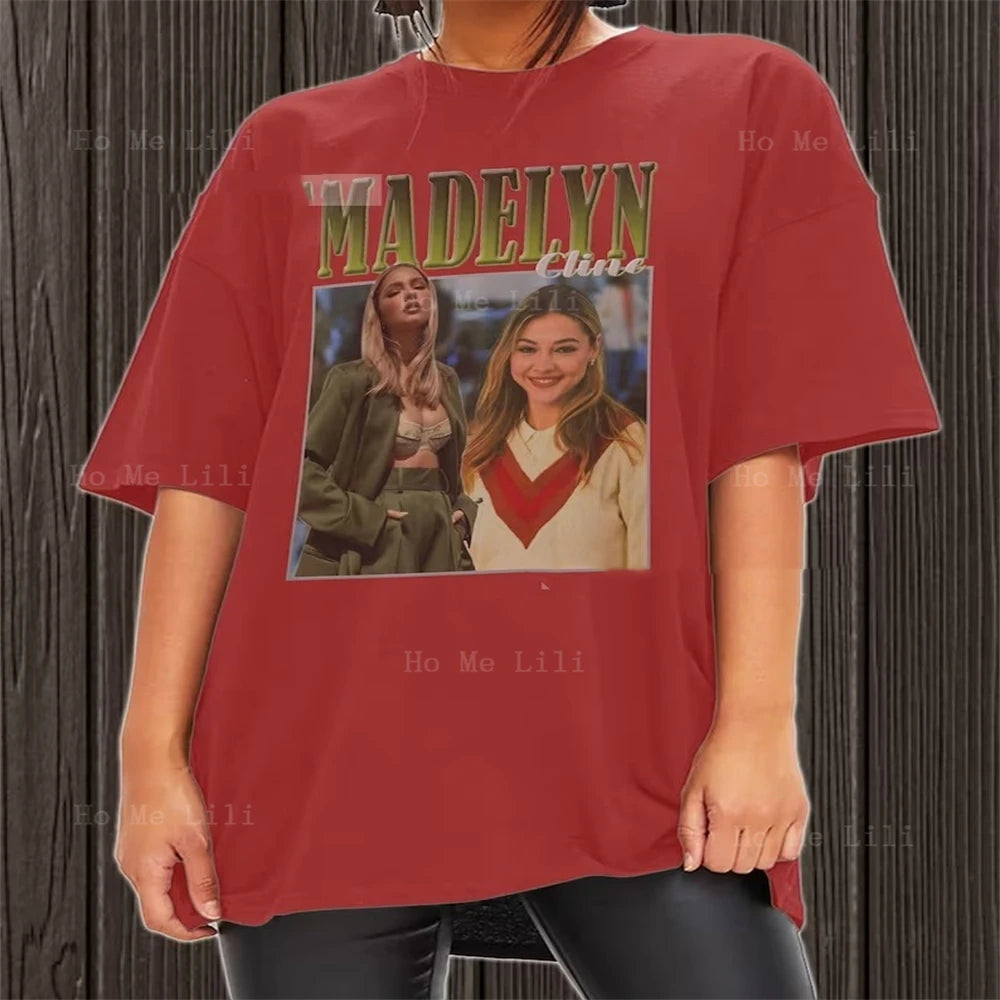 Madelyn Cline Unisex Cotton Vintage '90s Graphic Crew-Neck T-Shirt