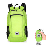 18L Portable Foldable Backpack Folding Mountaineering Bag Ultralight Outdoor Climbing Cycling Travel Knapsack Hiking Daypack
