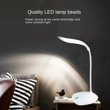LED Table Lamp USB Chargeable 3 Color Stepless Dimmable Desk Lamp Touch Foldable Eye Protection Reading Night Light Rechargeable