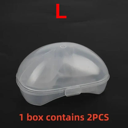 Protectores de pezón de silicona para lactancia materna, protector de lactancia suave, 2 unidades 