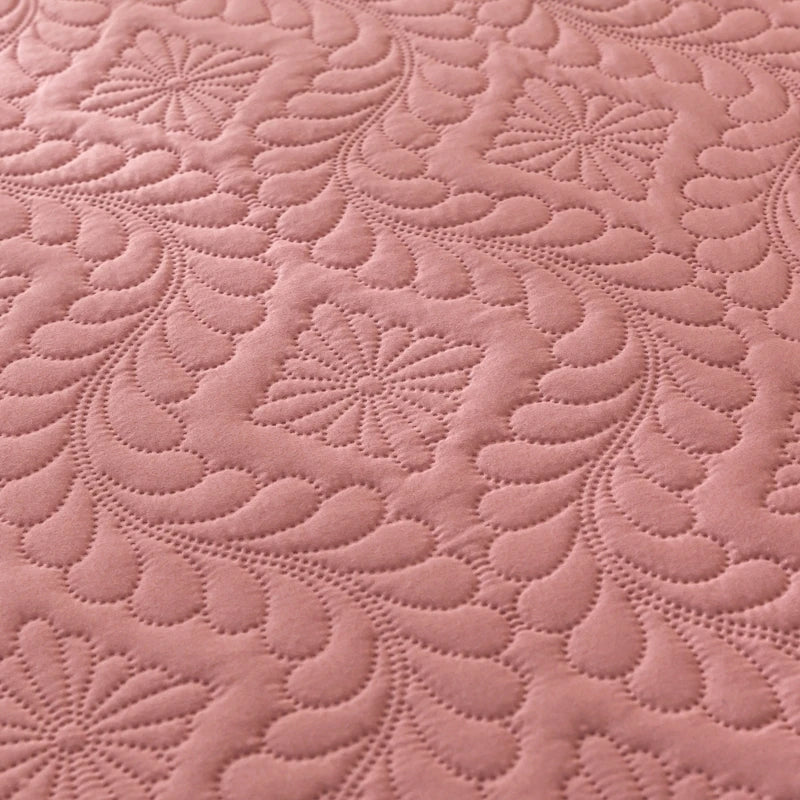 Waterproof Quilted Mattress Cover - Cotton Top, Antibacterial Fiber Fill, TPU Waterproof Layer - A-Class Health Standard