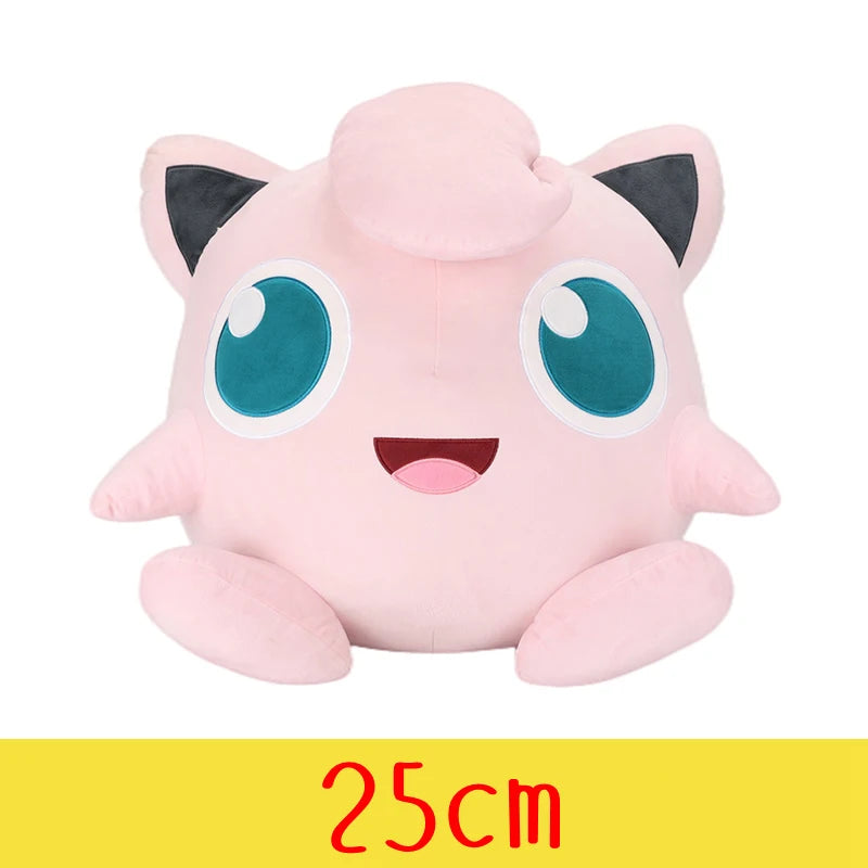 Peluche de Pokémon de alta calidad con etiqueta, dibujo animado de Pikachu, Charmander, Squirtle, Bulbasaur, muñeco de peluche, regalo para niños.