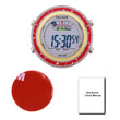 Motorcycle Digital Clock Waterproof Motorbike Stick-on Dashboard Car Clock Car Stick-On Mini Watch For Dashboard Boat Bike
