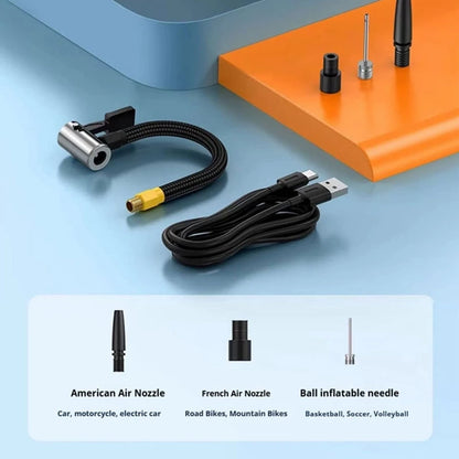 LEIBOO Portable Air Compressor for Car Tires Fast Air Pump Tire Inflator Accurate Pressure Air Pump for Motorcycle Bicycle Ball