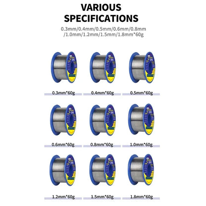 MECHANIC 60g flux SX-862 High temperature resistant for 0.3-1.8mm wire high purity environmental protection tin wire tools