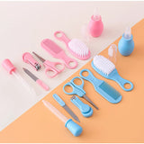 8pcs/Set Nail Clippers Baby Care Soft Comb Brush Care Combination Hair Comb Grooming Brush Set Nail Trimmer Tool Kit Healthcare