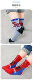 Disney Socks Kids Baby Socks Spiderman Cartoon Anime Hero Cotton Boys Tube Sock Children Autumn Winter Kids Socks Random 1pairs
