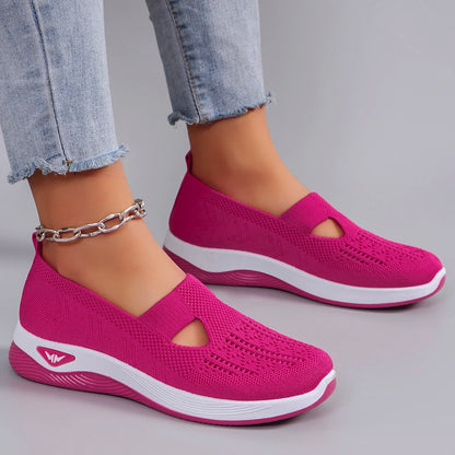 Zapatillas deportivas de primavera para mujer, modernas, transpirables, ligeras, antideslizantes, resistentes al desgaste, informales, planas.