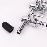 Stainless Steel Aquarium Air Distributor Fish Tank Oxygen Pump Accessories Air Splitter Flow Controller Pump Switch Valve Tap