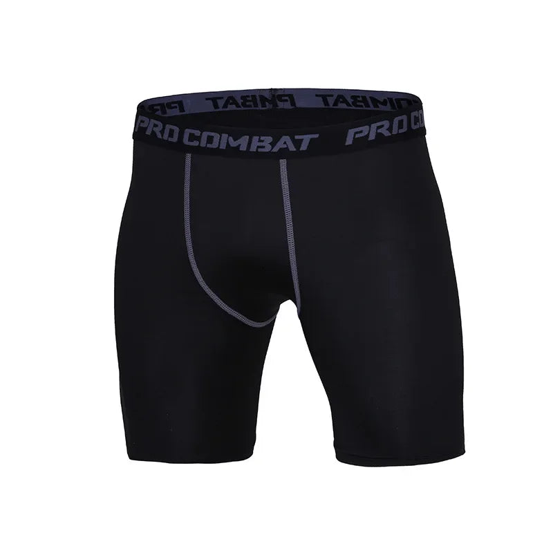 Pantalones cortos de compresión para correr para hombre, pantalones cortos deportivos, ropa interior, mallas, pantalones deportivos, bóxers de secado rápido para fitness.