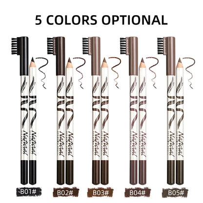 Makeup Menow Eyebrow Pencil Eyebrow Marker Waterproof Eyebrow Tattoo for Eyebrows 5 Colors Enhancer Dye Tint Pen Long Lasting