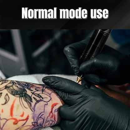 Máquina de tatuaje inalámbrica con motor de 4 mm y 4 velocidades ajustables, ideal para artistas del tatuaje principiantes. Suministros para tatuajes.