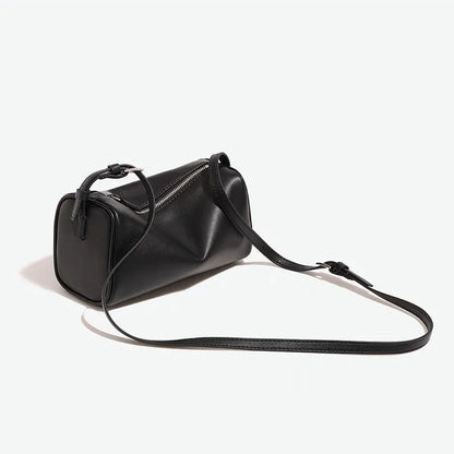 split leather 90s pen bag 2026 new luxury design soft cowhide mini one-shoulder crossbody bag suede fashion ladies handbag