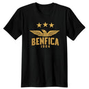 Men Tees Tops Casual Apparel Benfica Portugal T-Shirts Fashion BLACK RED T Shirts men new summer short sleeve drop shipping