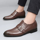 British Style Genuine Leather Wedding Oxfords Business Shoes Mens Casual Leather Crocodile Pattern Office Work Shoes Dress Shoes