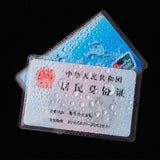 1/5/10pcs Clear Transparent Waterproof Card Cover Women Men Card Holder Case Credit Cards Bank ID Card Badge Protect Sleeve