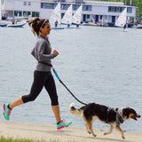 Correa de perro manos libres para pasear, correr y trotar, ajustable, cinturón de cintura, correa de pecho, cuerda de tracción, accesorios para perros